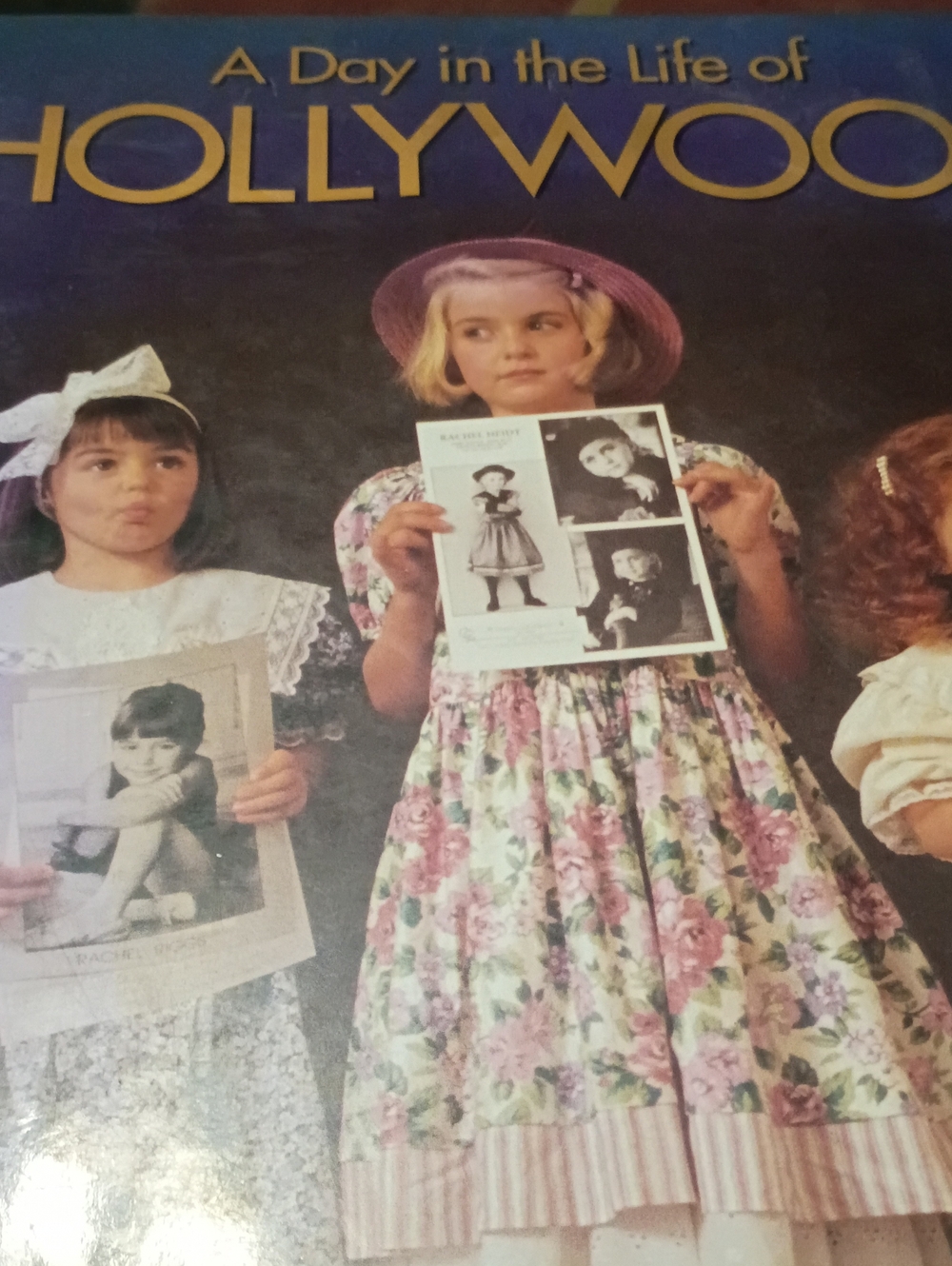 A Day in the Life of Hollywood - Girls' Floral Dress (Pink) Book